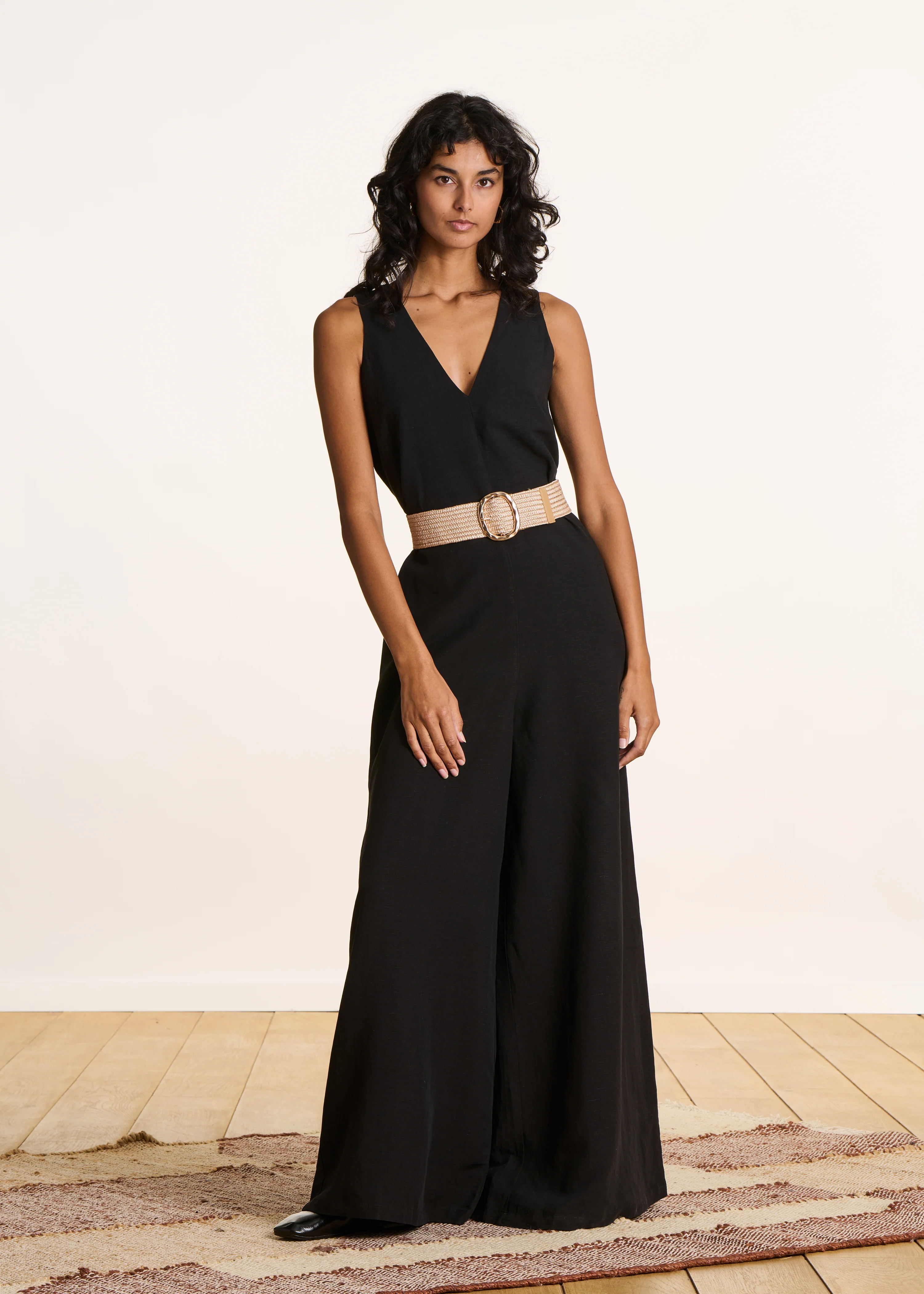 Ceinture dorée élastiquée - Image 3