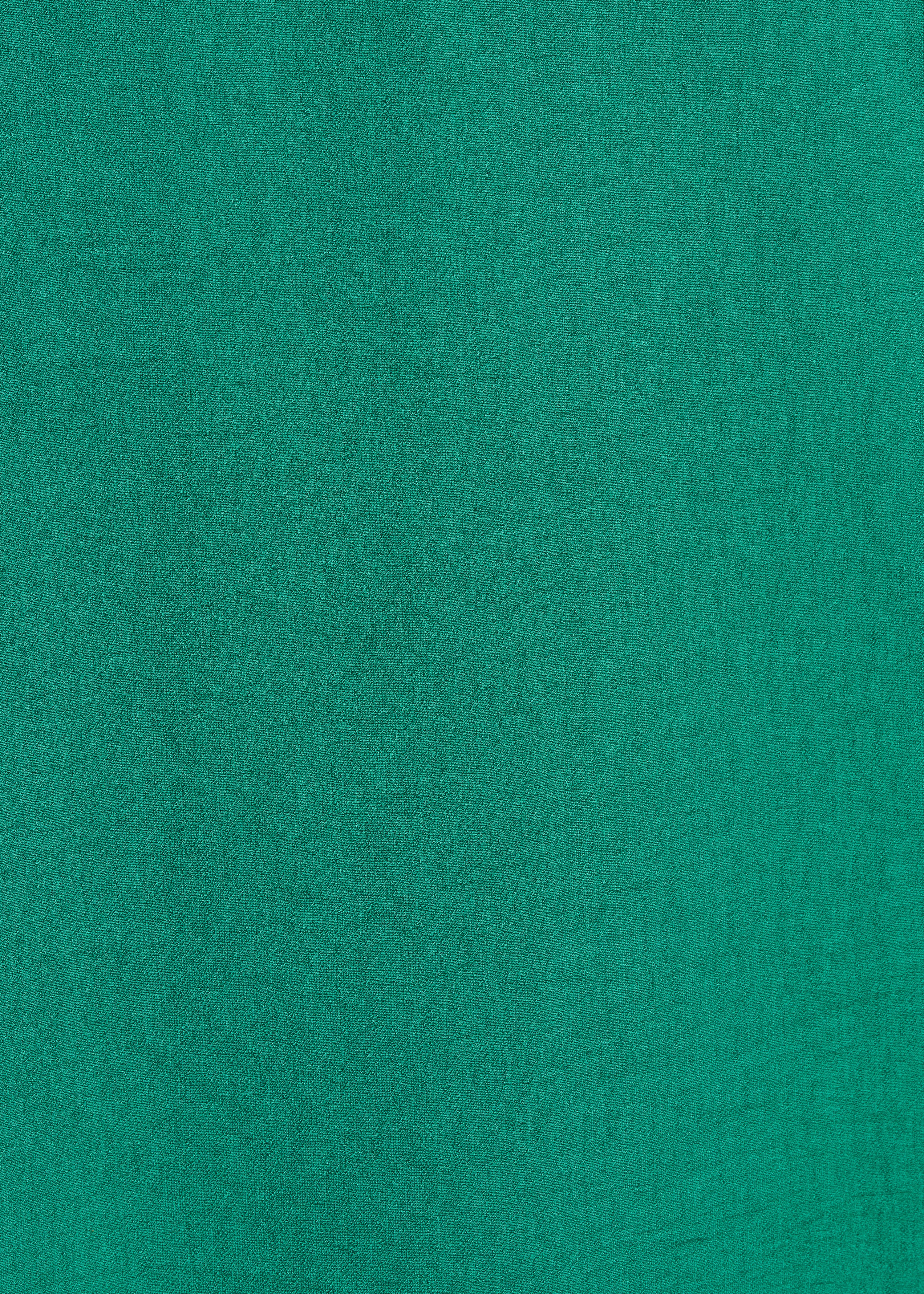 Combinaison longue fluide verte en jacquard - Image 4