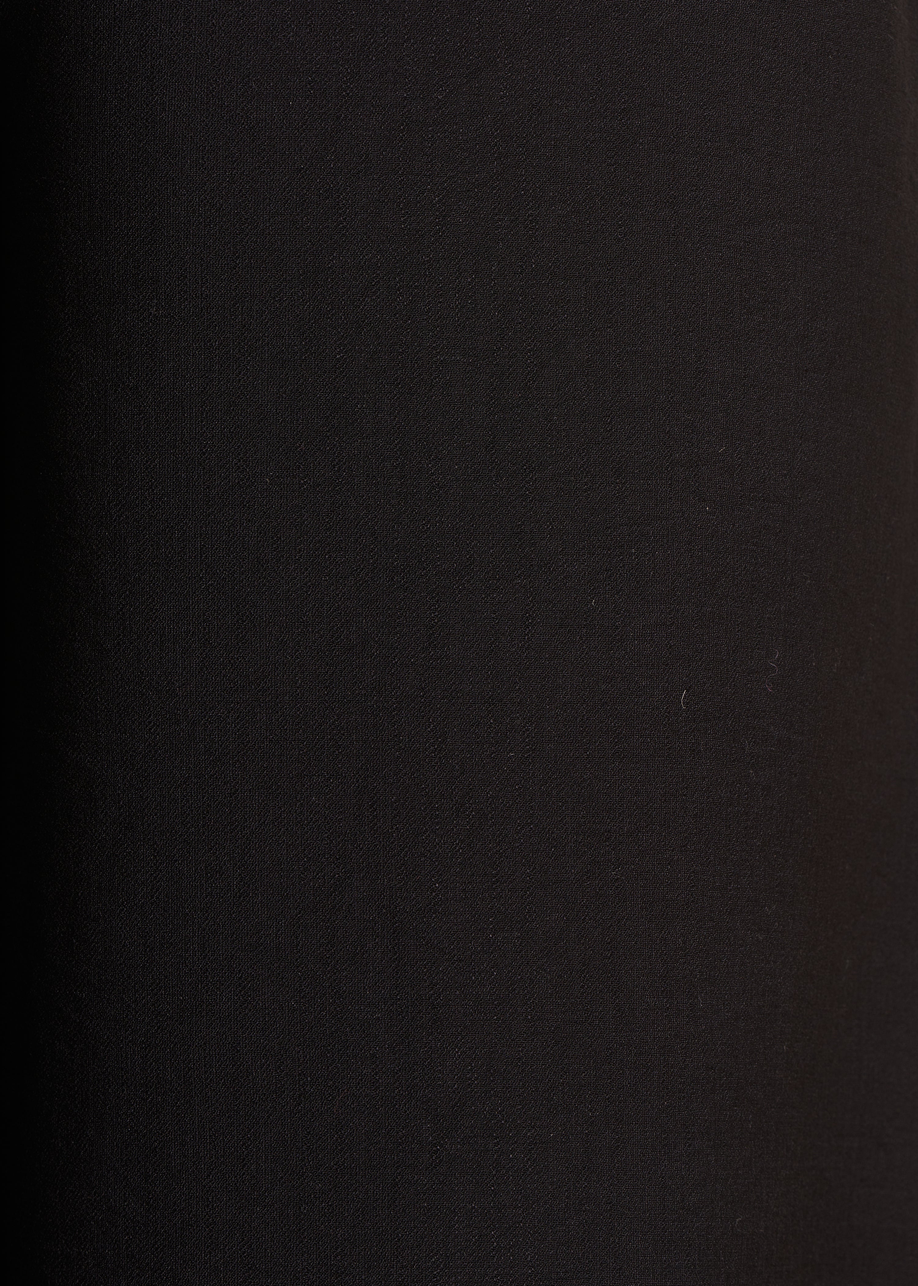 Combinaison noire sans manches fluide en jacquard - Image 4
