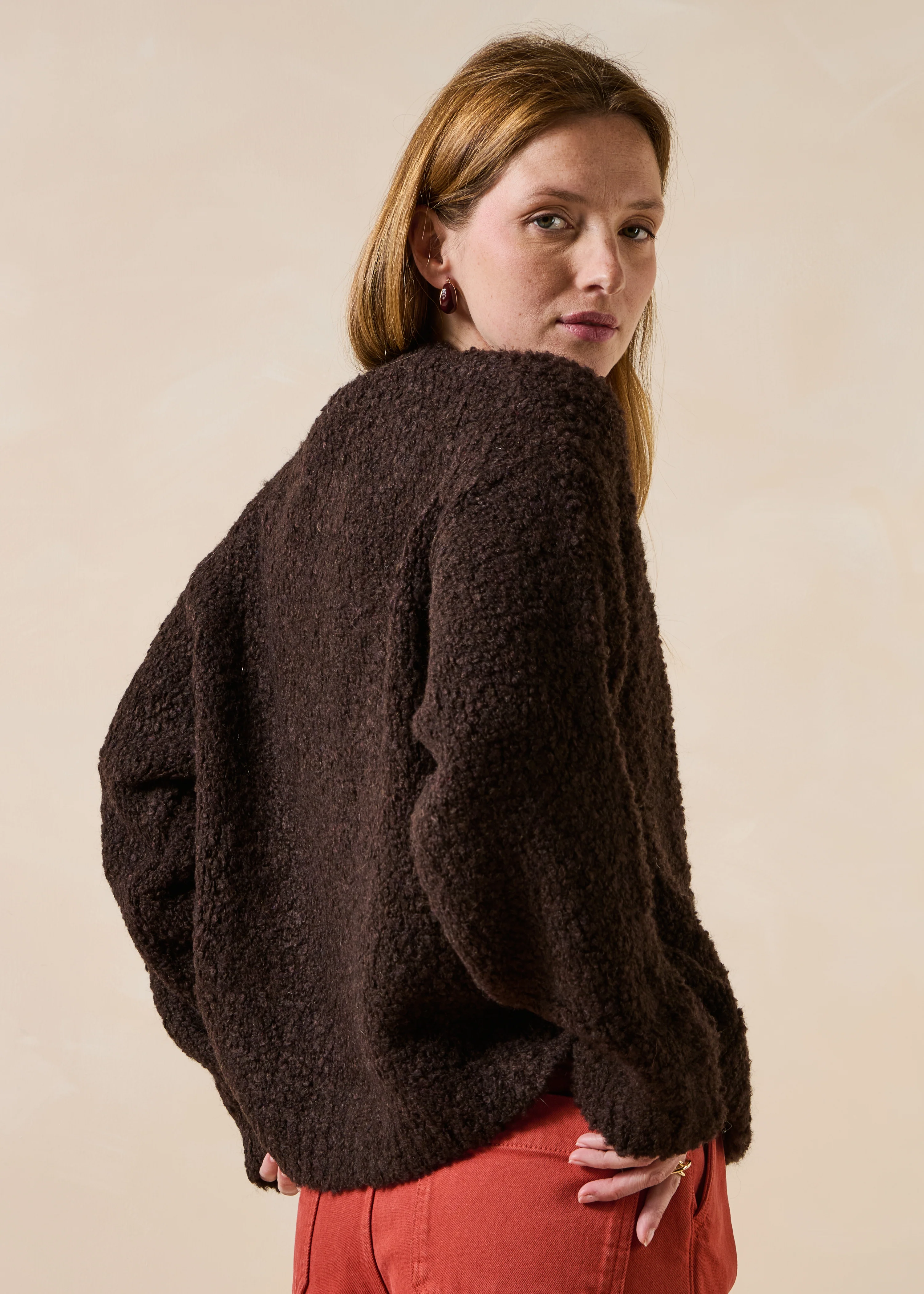 Gilet marron - Image 3