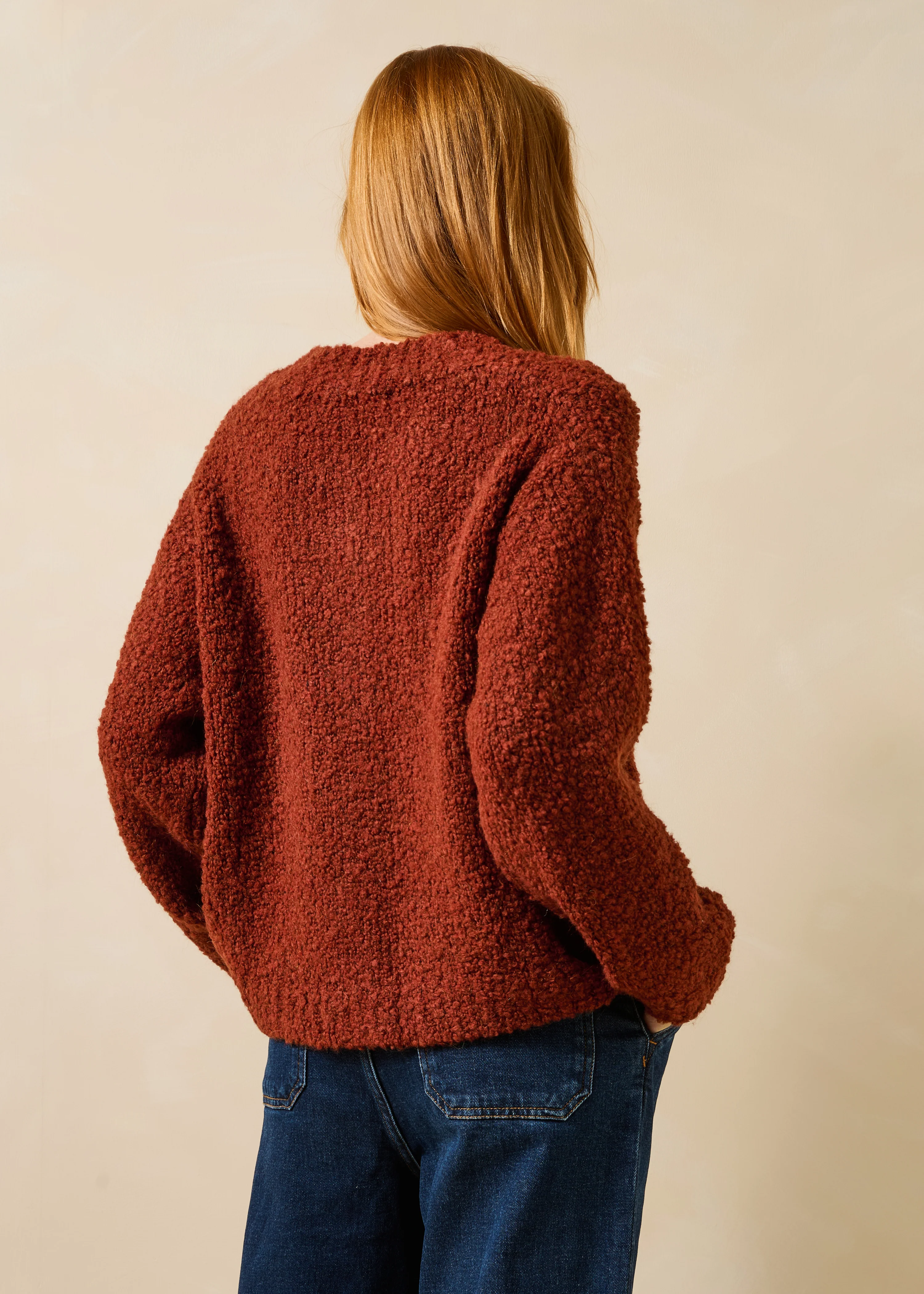 Gilet terracotta - Image 3