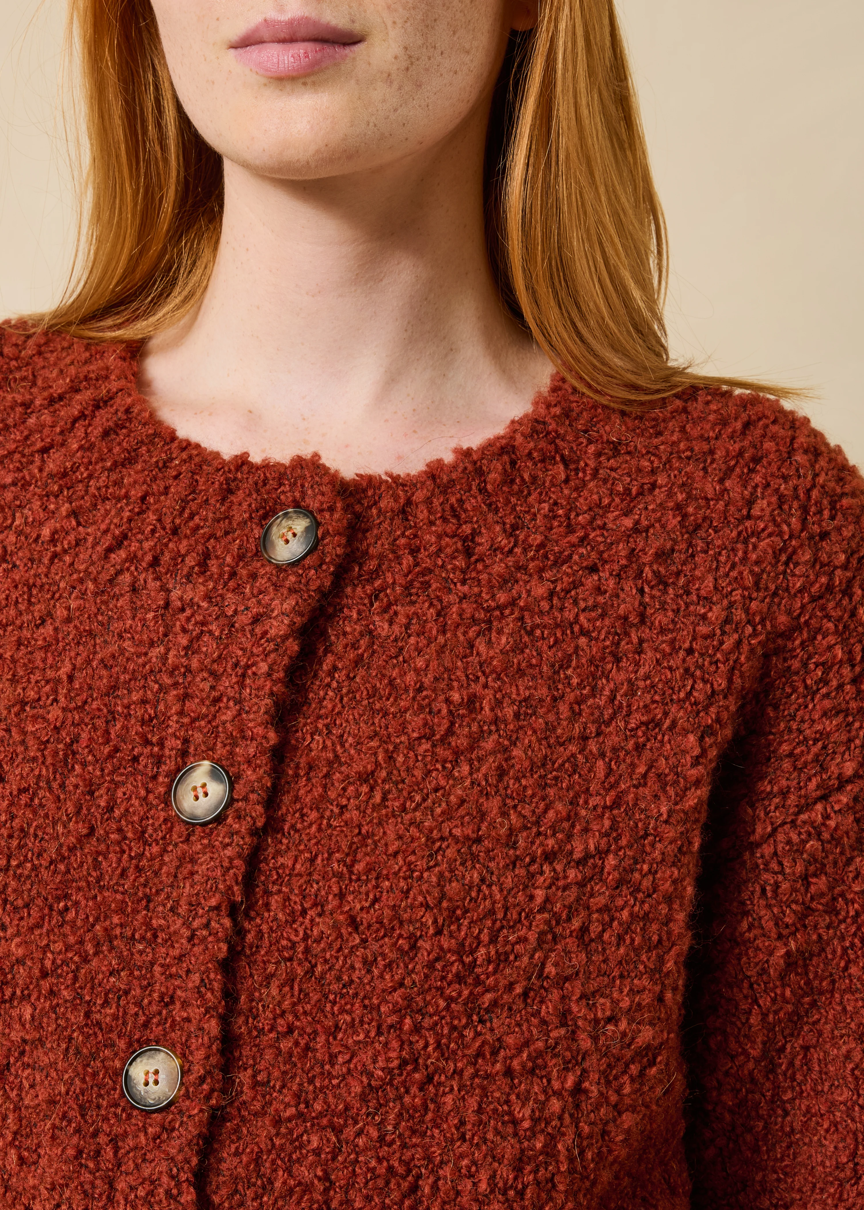 Gilet terracotta - Image 5