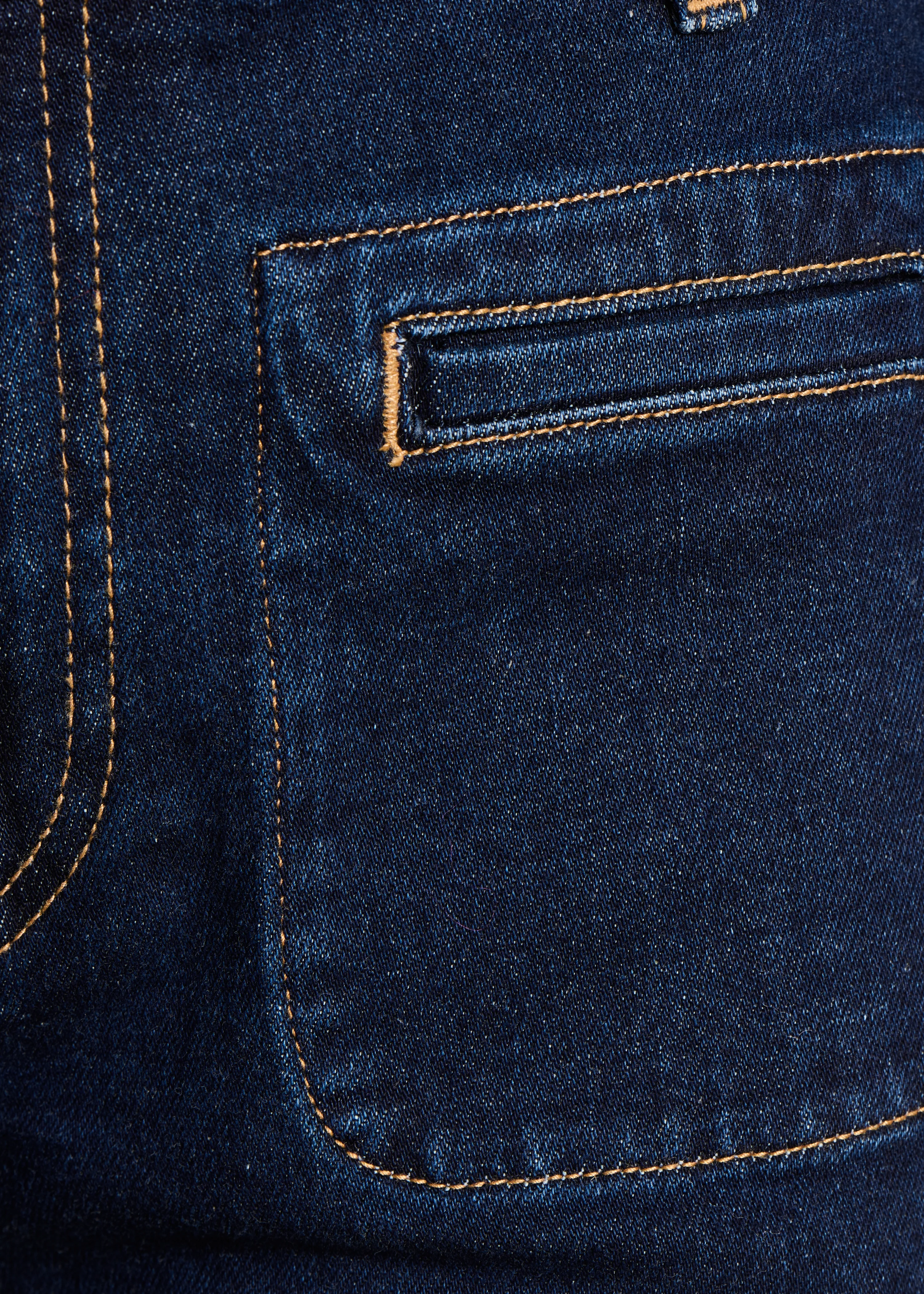 Jean bootcut brut taille haute en coton biologique - Image 4