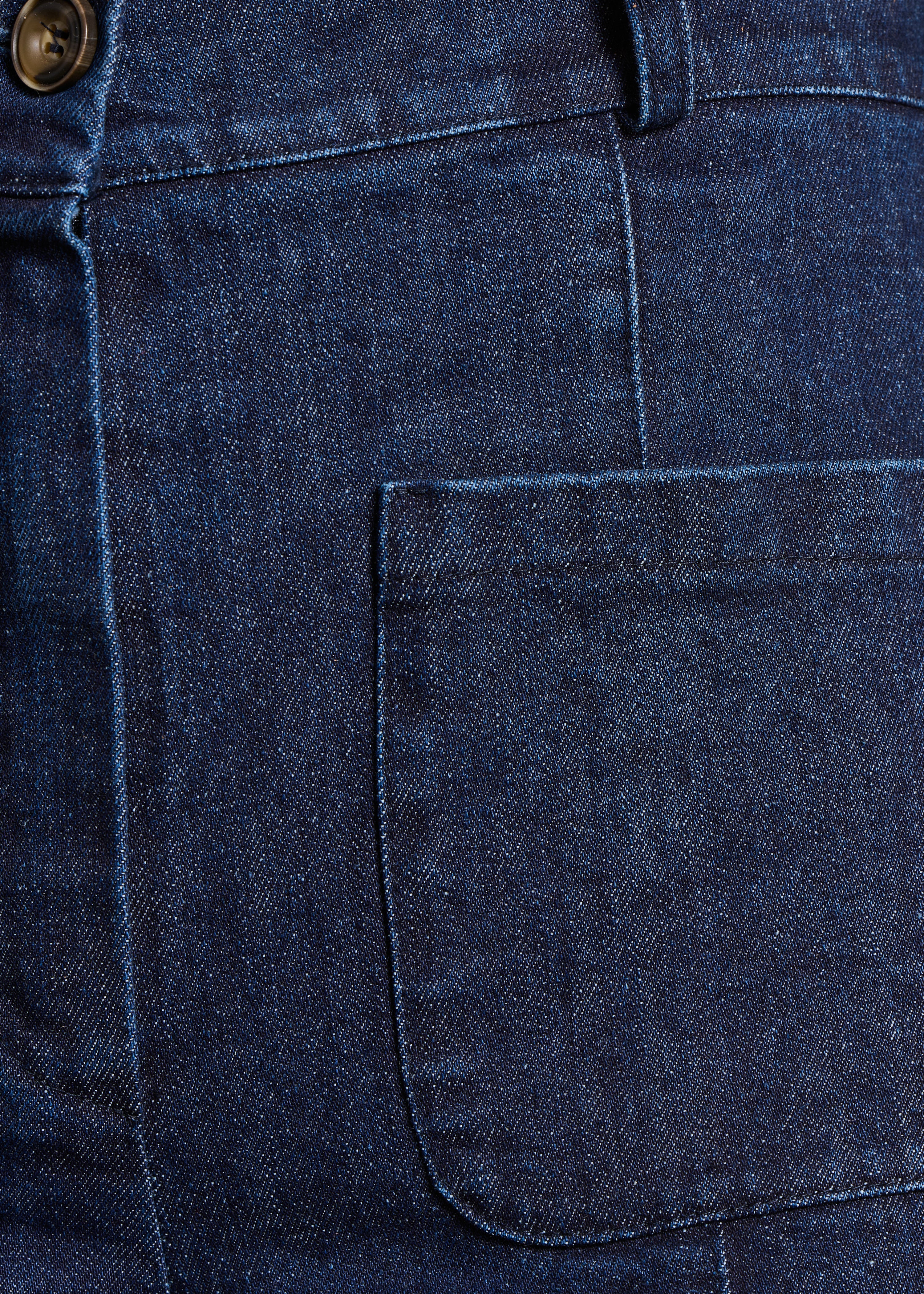 Jean large brut taille haute - Image 4