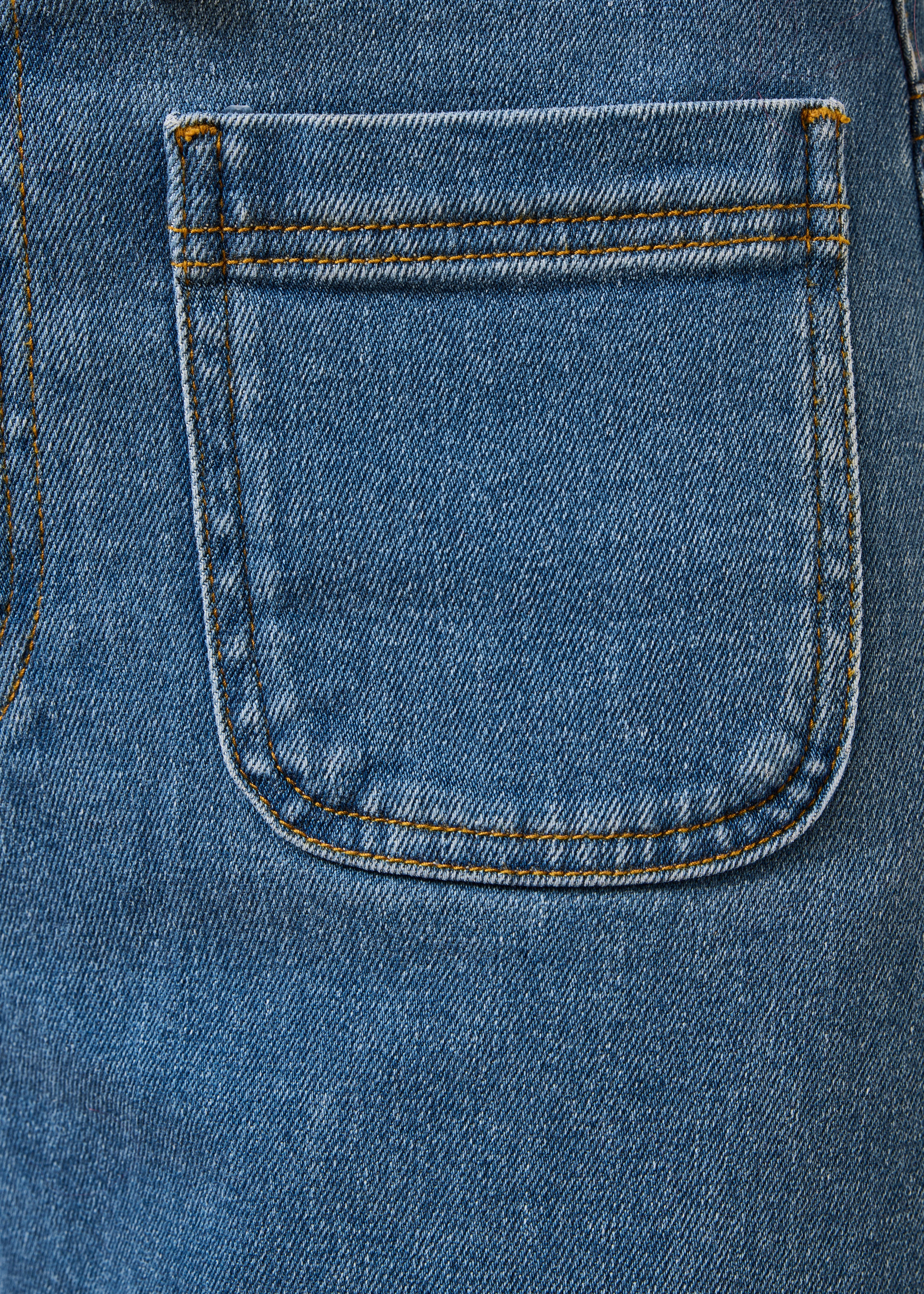 Jean large bleu clair en coton biologique - Image 4