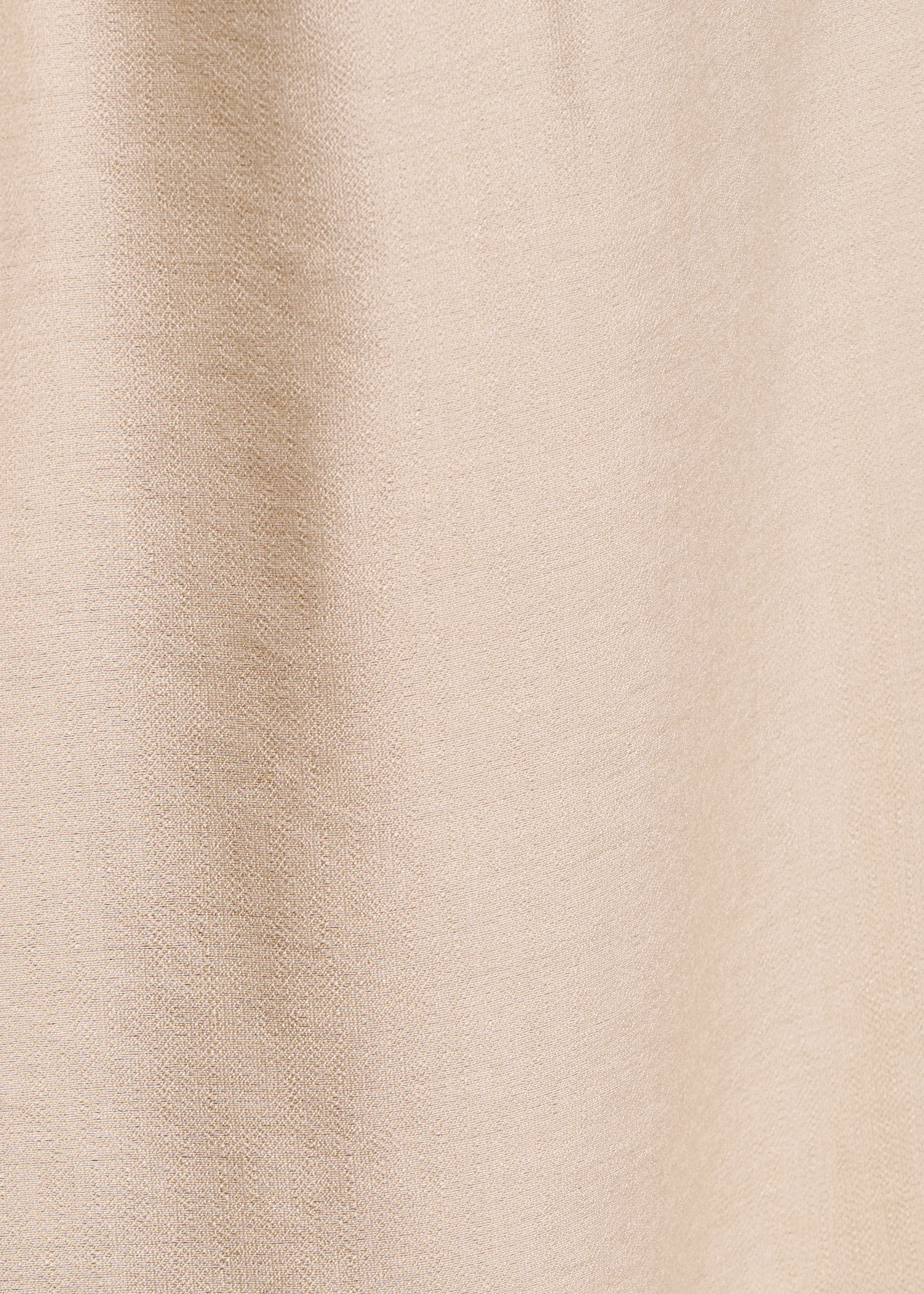 Pantalon beige long taille haute - Image 4