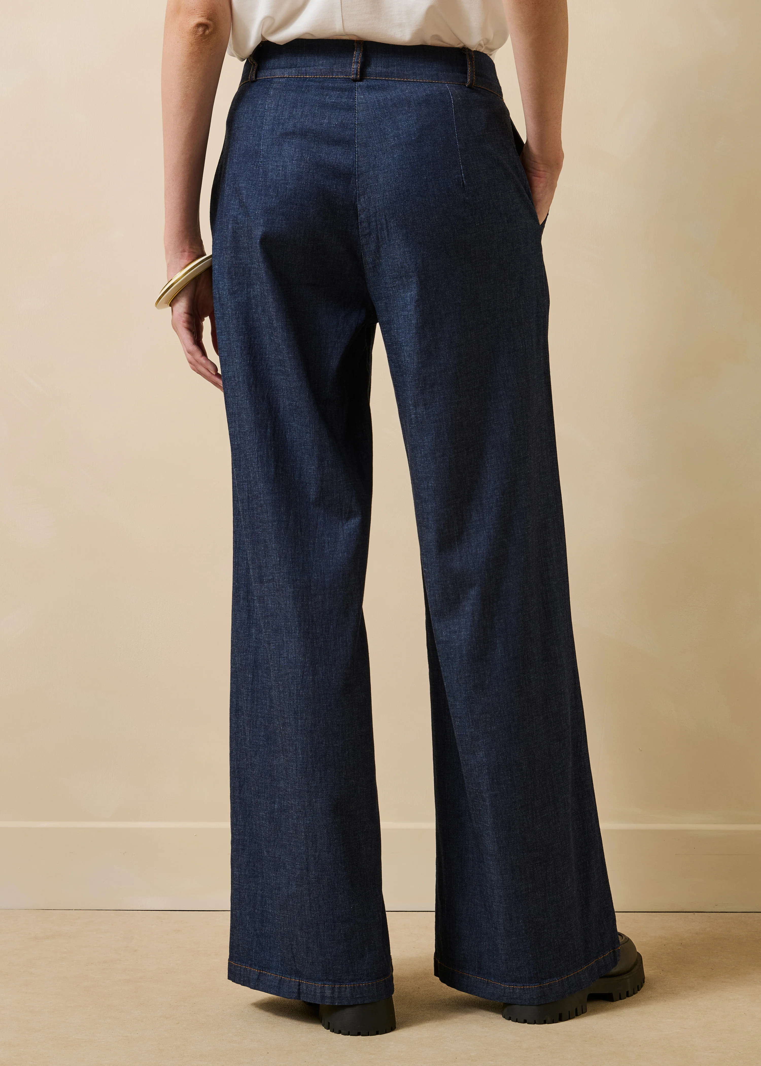 Pantalon bleu brut - Image 3