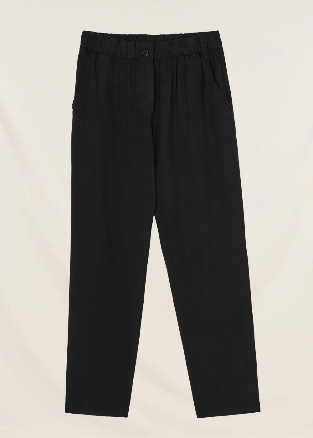 Pantalon fluide noir en lyocell - Image 6