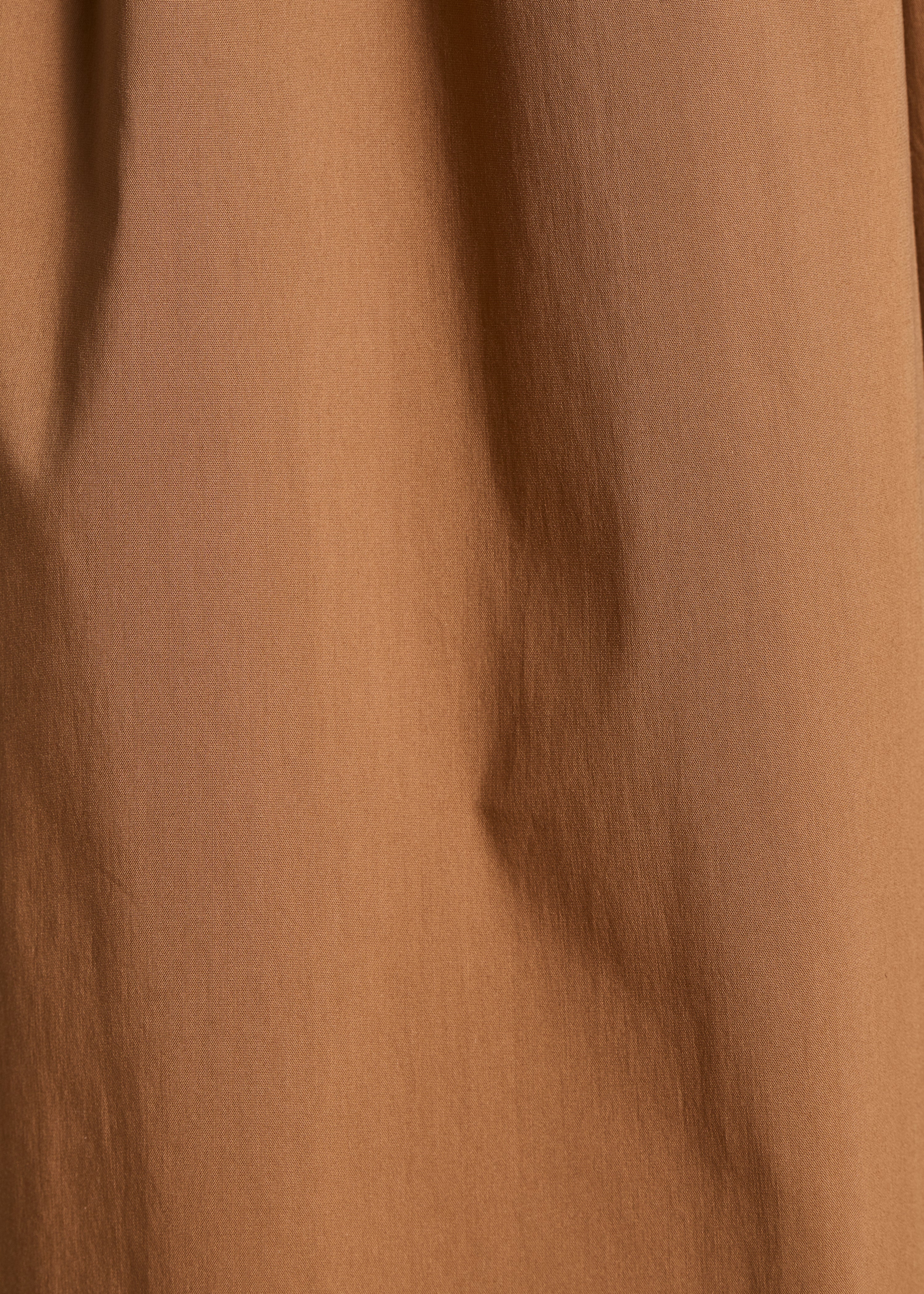 Pantalon camel large 7/8ème avec ceinture à nouer - Image 4
