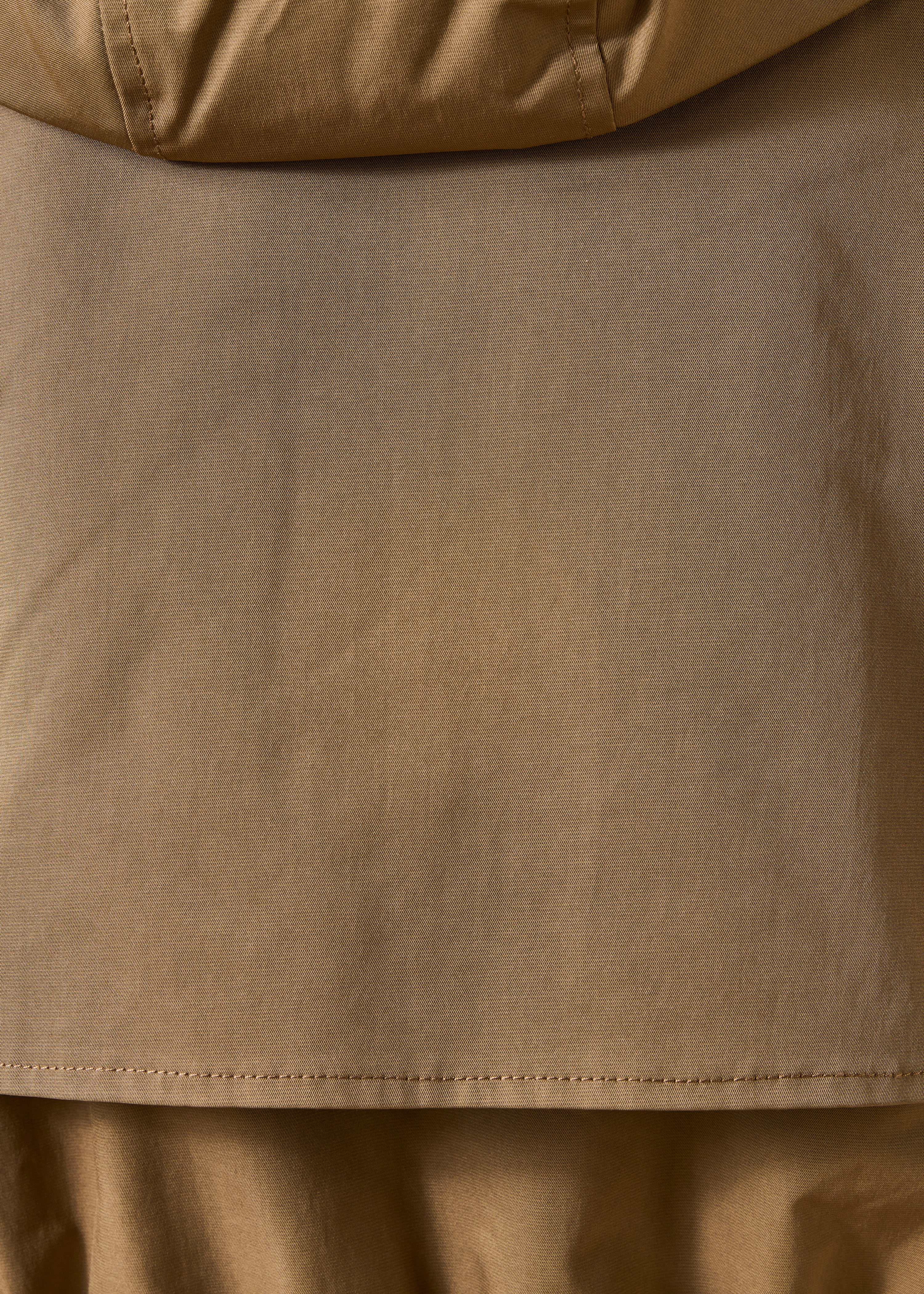 Parka longue beige en fausse fourrure - Image 4