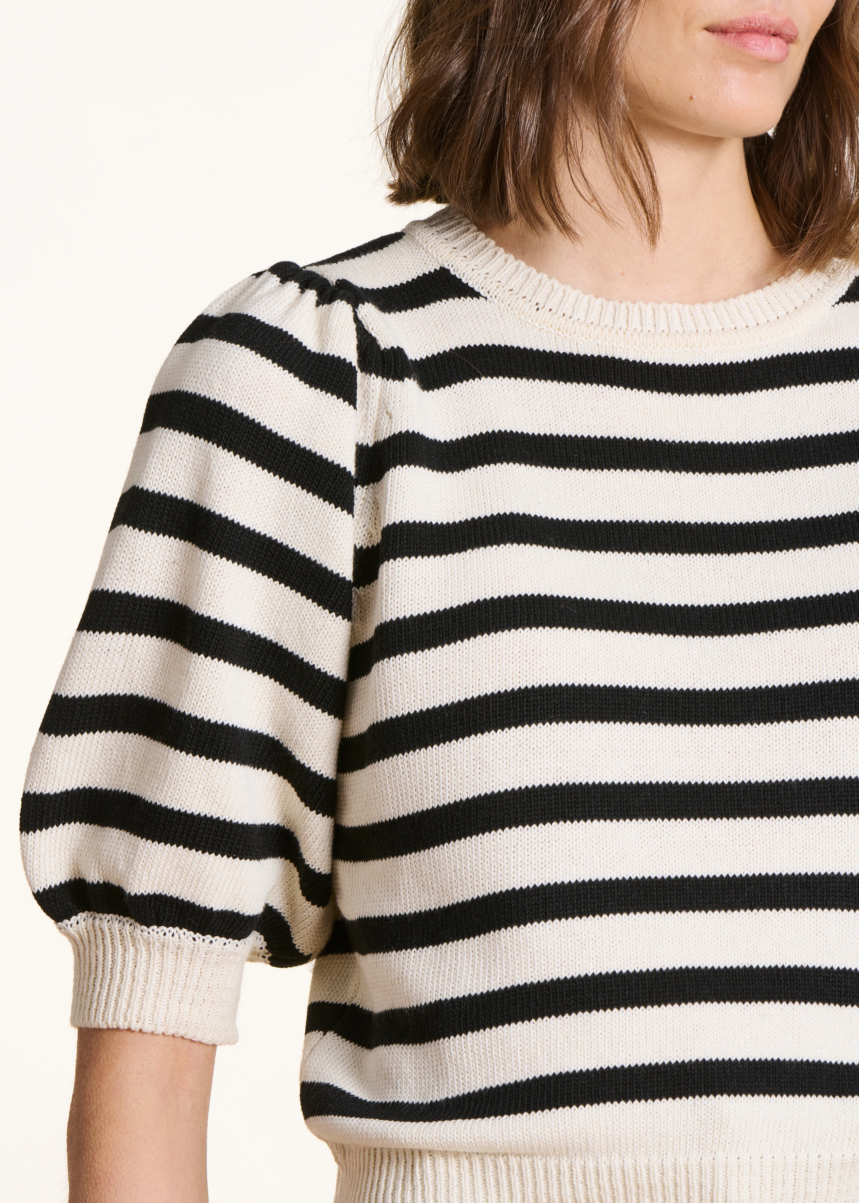 Pull marinière col rond - Image 5