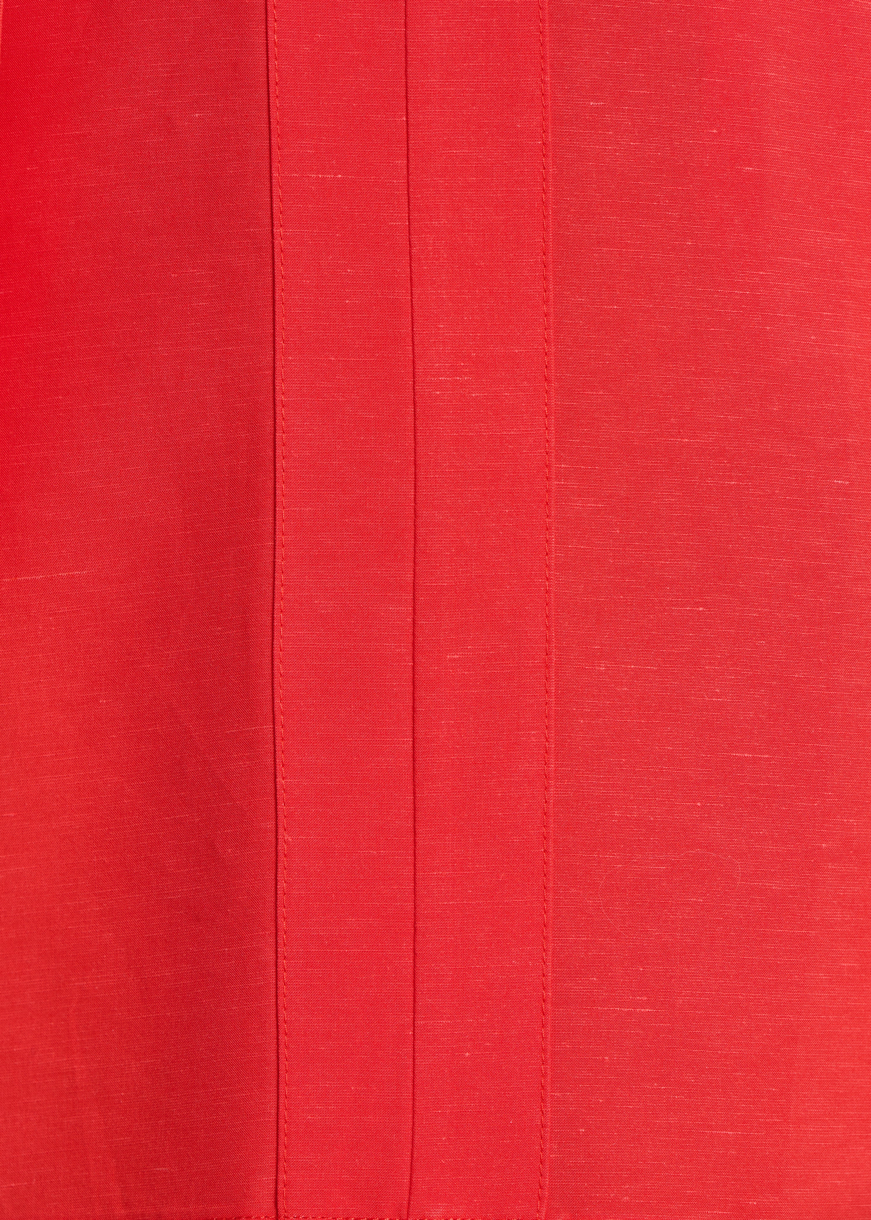 Robe courte ample rouge à manches courtes - Image 3