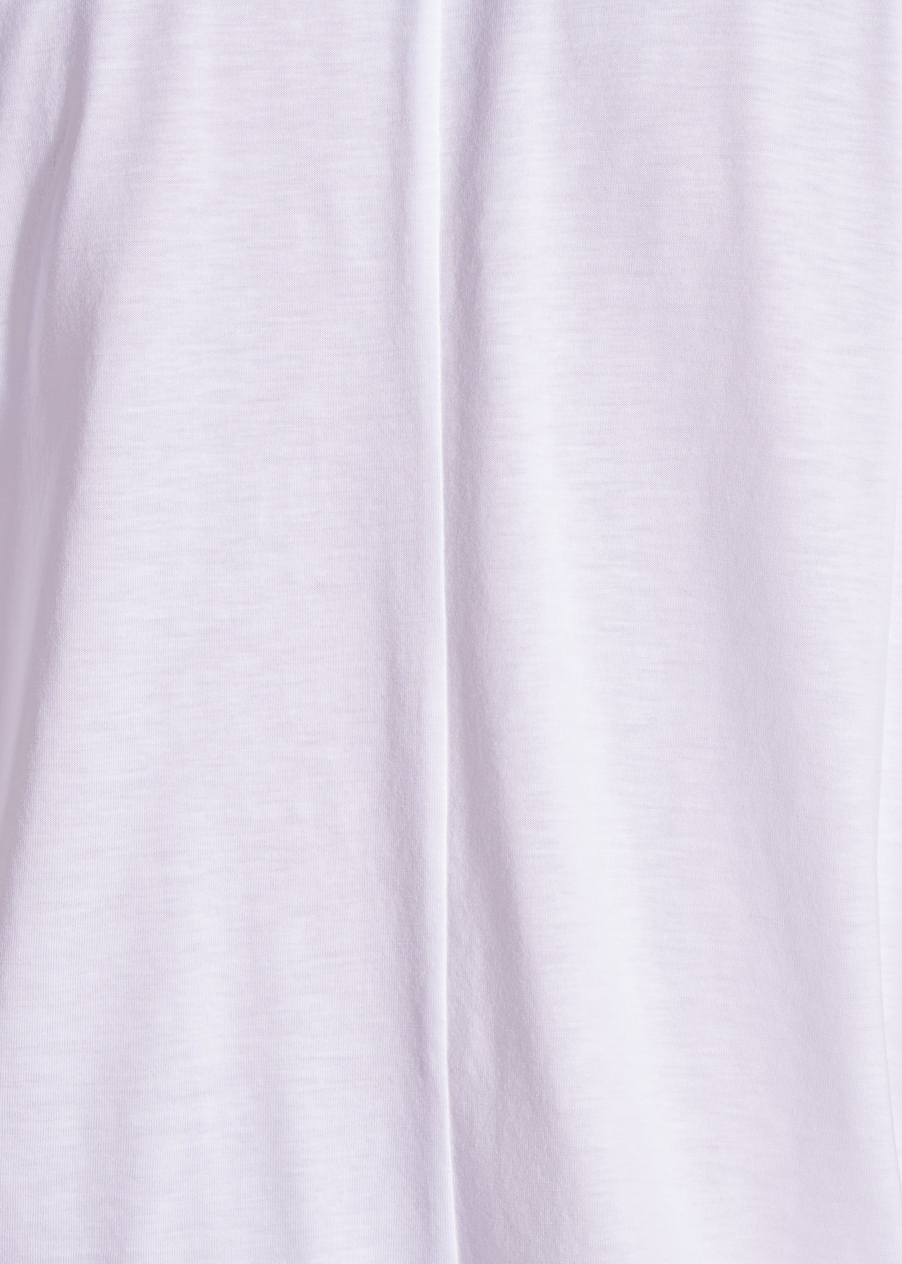 T-shirt blousant blanc en lyocell manches courtes - Image 4